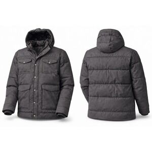 Old Navy XXXL WINTER MID Length Coat SCUBA  Hooded Puffer Jacket Warm Outerwear‎